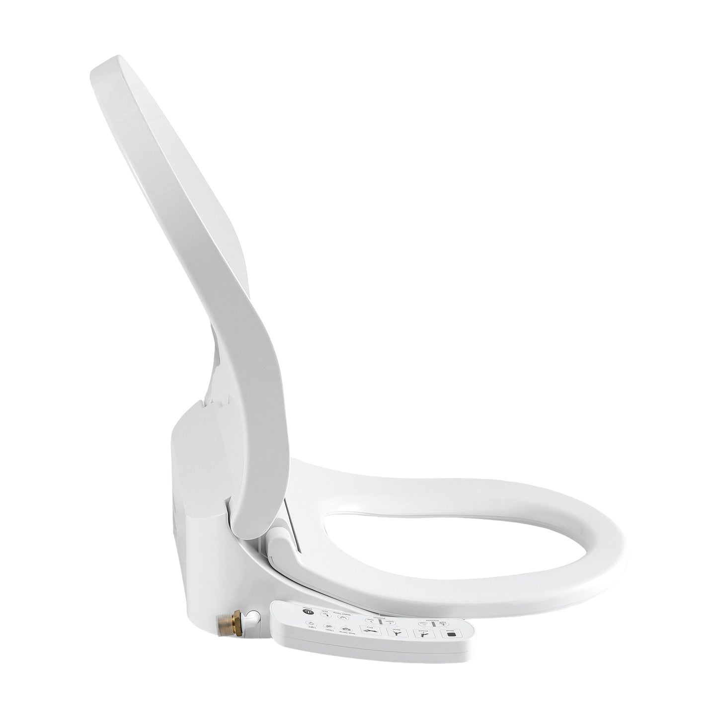 Hlpmedical Cefito Smart electric bidet toilet seat cover in D-shape with SIAA certification, designed for bathroom bidet furniture.