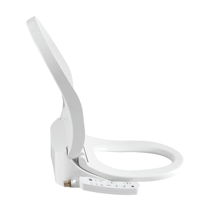 Hlpmedical Cefito Smart electric bidet toilet seat cover in D-shape with SIAA certification, designed for bathroom bidet furniture.