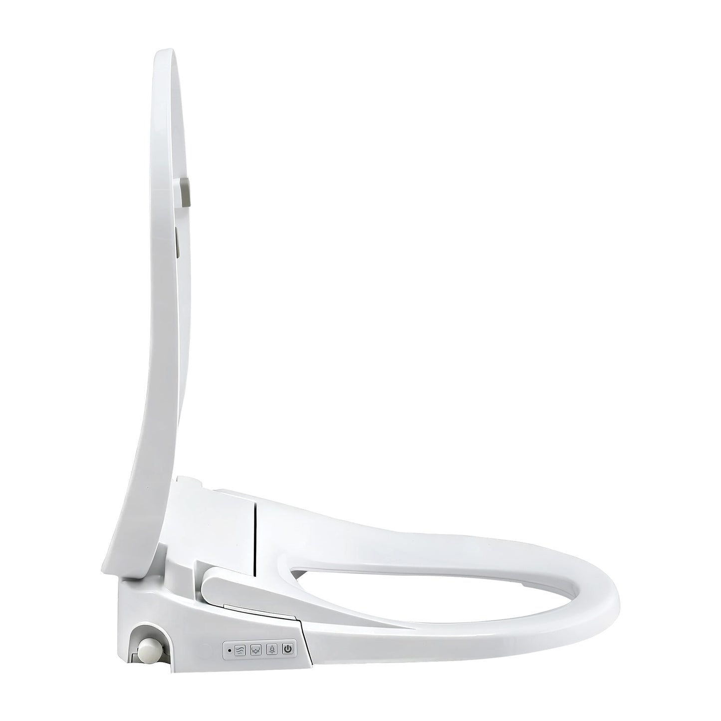Cefito Smart Electric Bidet Toilet Seat by Hlpmedical with wireless remote, heated dryer, and auto wash feature in a bathroom.