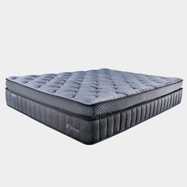 Hlpmedical And Sleep Prime King Mattress with plush fabric and supportive foam, designed for comfortable king-sized sleep.