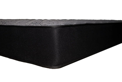 Hlpmedical Sleep Firm King Mattress showing plush fabric surface and sturdy build for restful sleep.
