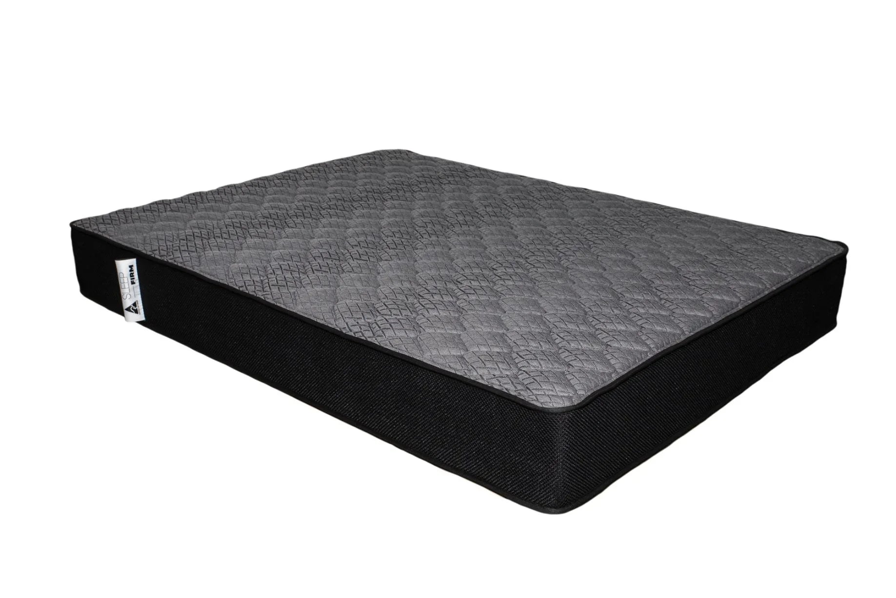 Hlpmedical Sleep Firm King Mattress showing a plush, supportive mattress with a white and beige fabric cover for king size sleep comfort.