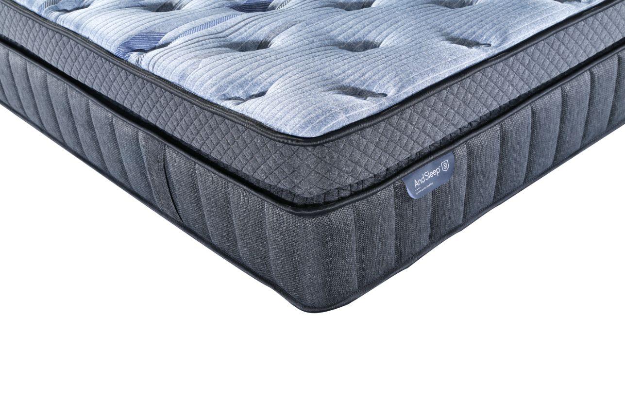 Hlpmedical And Sleep Prime Queen Mattress showing plush surface and supportive design for comfortable sleep.