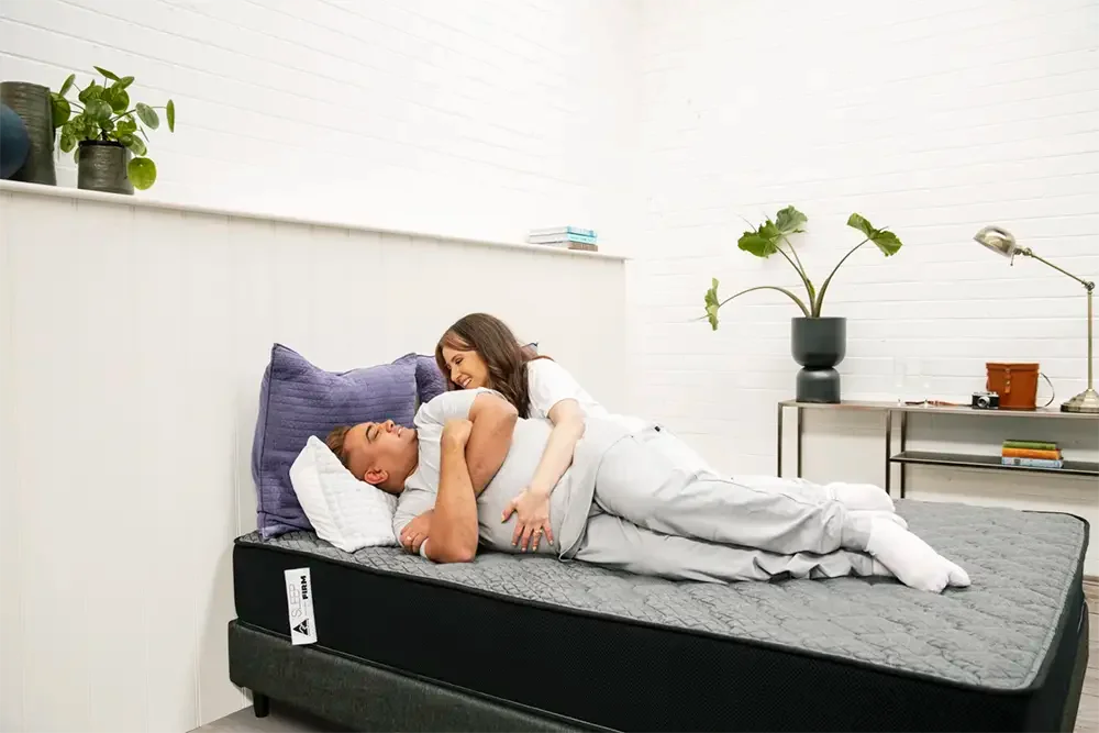 Hlpmedical Sleep Firm Queen Mattress with plush surface and supportive design perfect for a comfortable night's sleep.