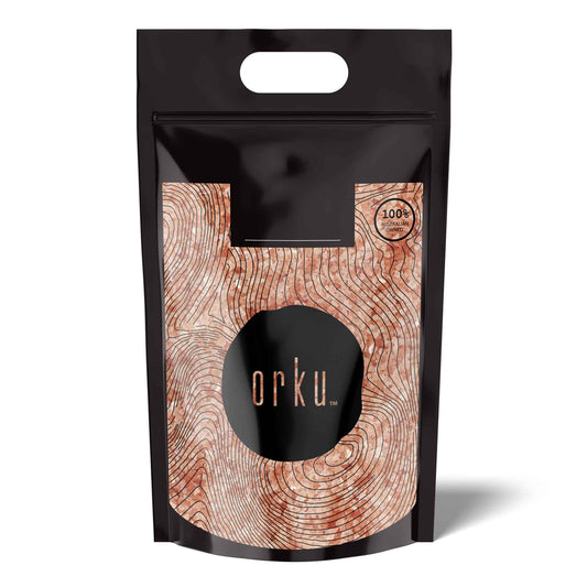 Bulk 20kg Pink Himalayan bath salts from Hlpmedical, natural crystal rocks for therapy and body scrubs in bath and body health products