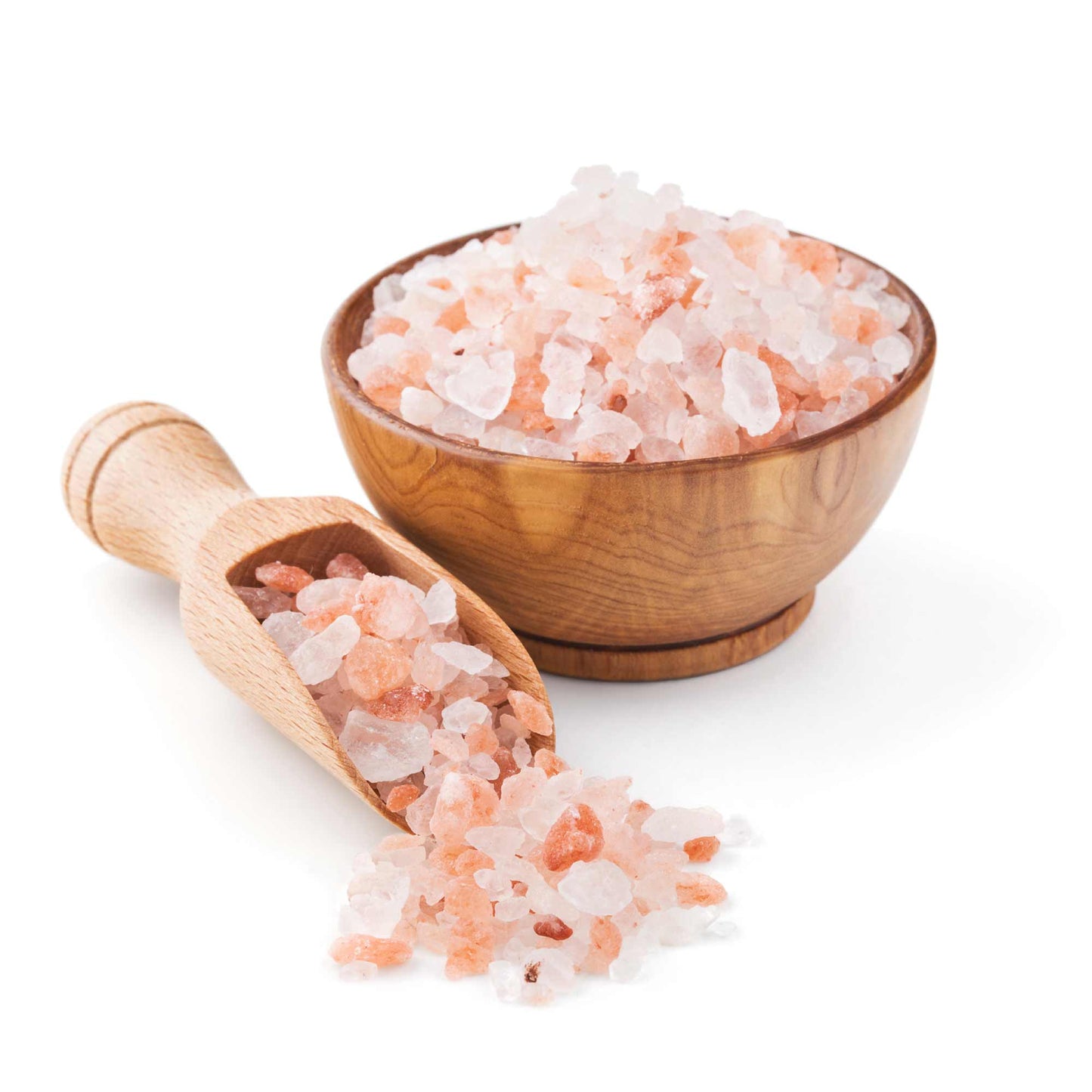Bulk 20kg Pink Himalayan bath salts from Hlpmedical with natural crystal rocks for therapeutic body scrubs and bath relaxation.