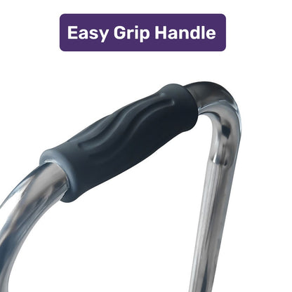 Hlpmedical Equipmed bath and shower assistance step with handle height adjustment, supporting up to 150kg for mobility and safety.