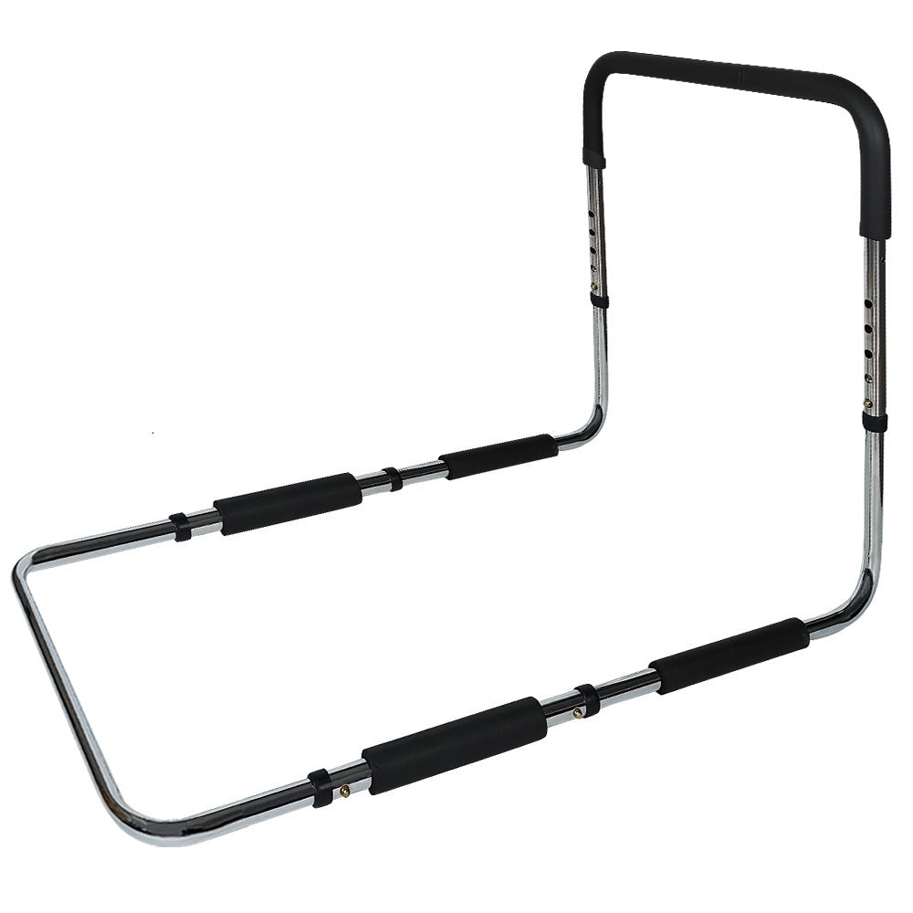 Hlpmedical Equipmed bed assist hand rail with soft grip handle, adjustable support aid for seniors, 125kg capacity, bedside use