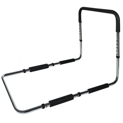 Hlpmedical Equipmed bed assist hand rail with soft grip handle, adjustable support aid for seniors, 125kg capacity, bedside use