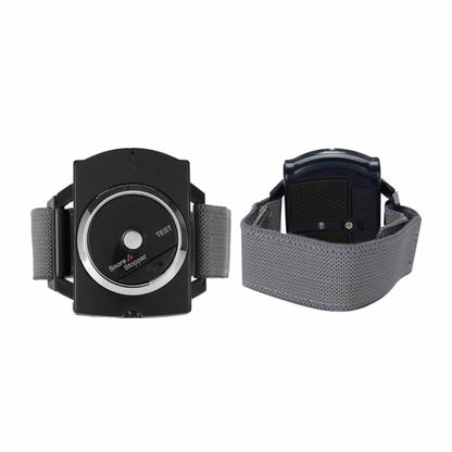 Hlpmedical anti-snoring aid stopper watch wristband for sleep breathing improvement, worn on the wrist to reduce snoring.