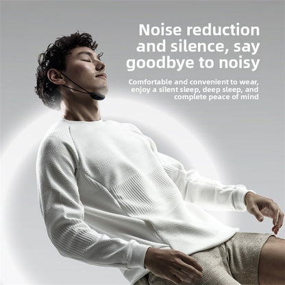 Black Hlpmedical anti-snoring device with TENS pulse technology for reducing snoring and promoting quieter sleep.