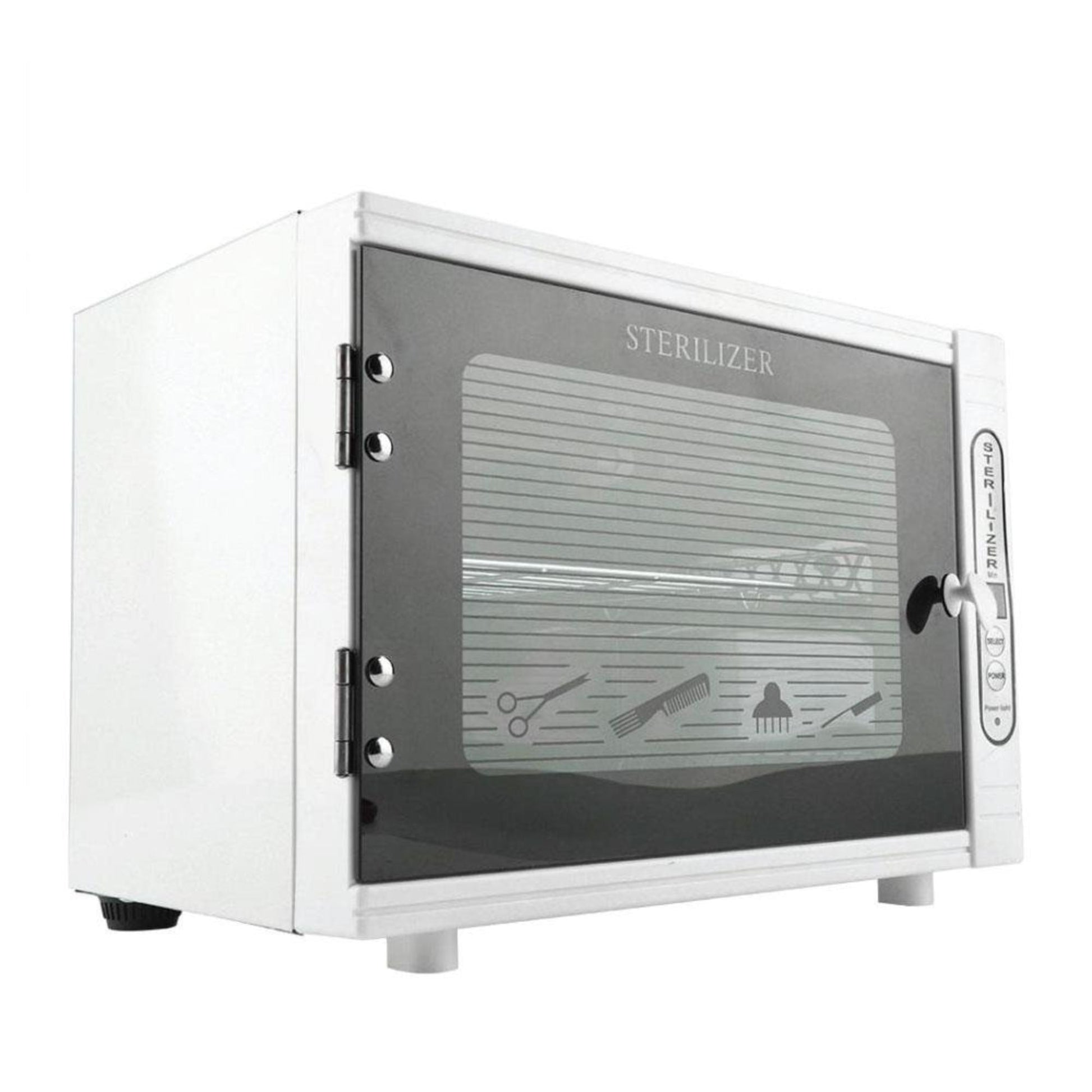 Hlpmedical Orku 10L UV steriliser box for salon tools, health and beauty equipment, sanitising and sterilising in wellness setting.