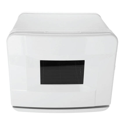 Hlpmedical Orku 8L white electric towel warmer and UV steriliser cabinet for salon heat sanitising and wellness accessories.