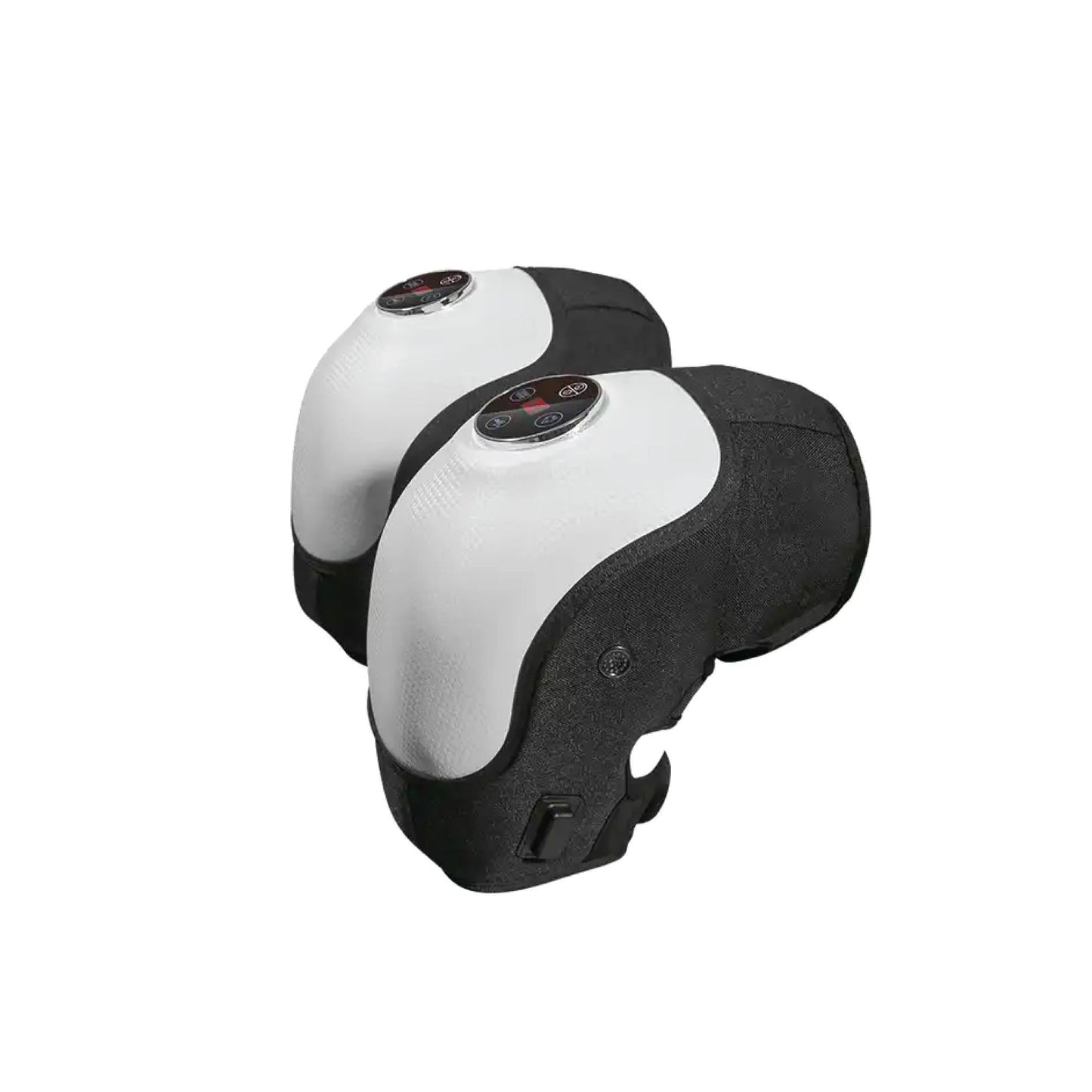 Hlpmedical electric knee massager with air compression, heat, and vibration for pain relief and relaxation.