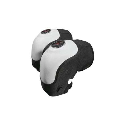 Hlpmedical electric knee massager with air compression, heat, and vibration for pain relief and relaxation.