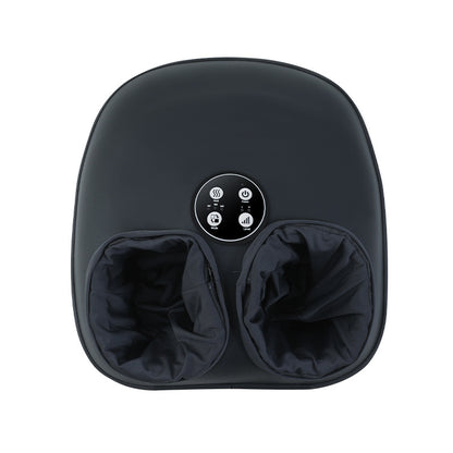 Hlpmedical compact foot massager with heat and timer, featuring deep kneading therapy for relaxation and pain relief.