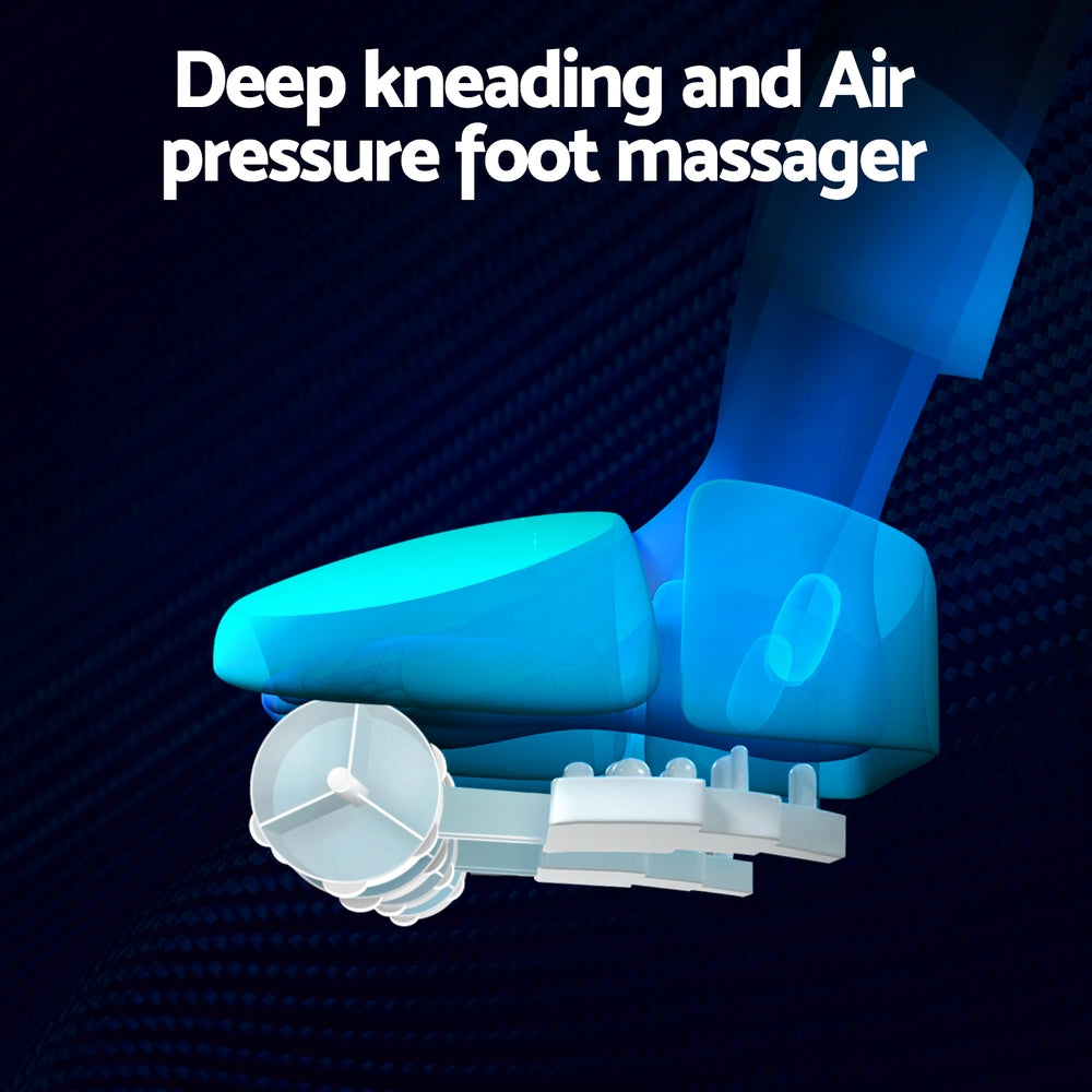Hlpmedical Livemor heated foot massager with kneading and electric massage functions for soothing relaxation and pain relief.