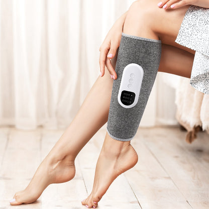 Hlpmedical Livemor leg massager with heated air compression for calf relaxation and soothing massage therapy.
