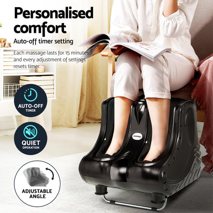 Hlpmedical Livemor massage cushion with heating, calf, and foot massager for relaxing health and beauty massage sessions.