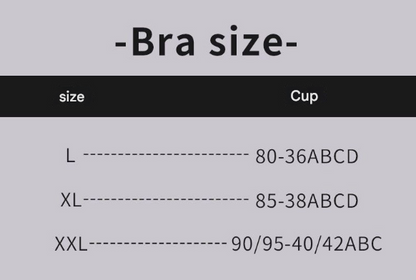 Black wireless electric breast massager bra with 5 vibration modes and 3 heat levels for comfort and wellness, size L.