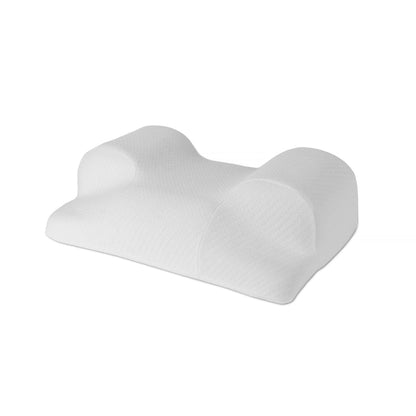 Hlpmedical memory foam beauty sleep pillow supporting neck and shoulders for pain relief, in a soft, comfortable design.