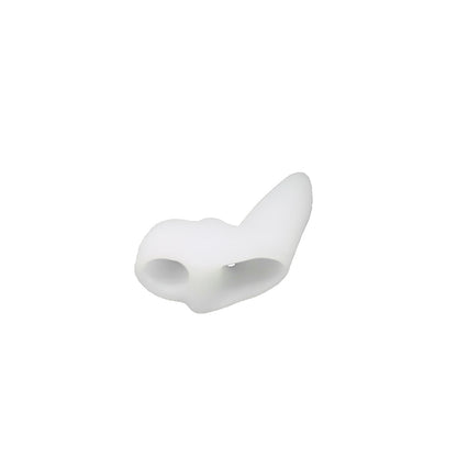 Pair of Axign Medical bunion sleeve separators for pain relief and toe alignment, designed for foot care and bunion support.