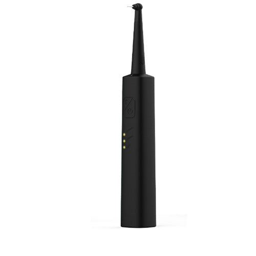 Hlpmedical intelligent high-frequency vibration dental calculus and stain remover in black for effective oral care and teeth cleaning.