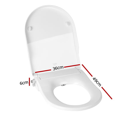 Hlpmedical Cefito non-electric bidet toilet seat cover with automatic smart water wash and dry feature, for enhanced bathroom comfort.