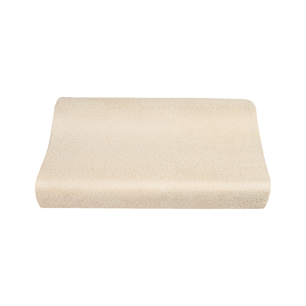 Pure natural latex sleep pillow from Hlpmedical, 30x50cm spine support pillow with ergonomic design for comfortable rest.