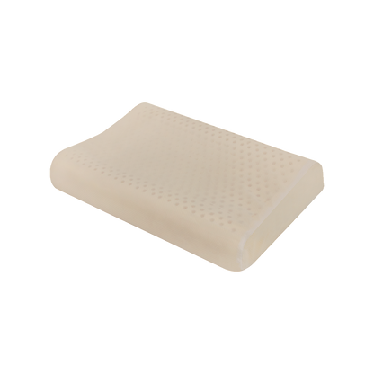 Pure natural latex sleep pillow by Hlpmedical, 30x50cm spine support pillow for comfortable bedding and restful sleep.