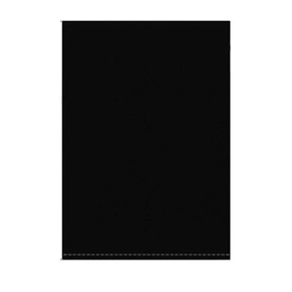 Set of 100 heavy-duty black bin bags from Hlpmedical, durable refuse sacks measuring 120x130cm for kitchen pedal bins.