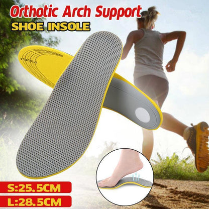 Hlpmedical arch support insoles for shoes, orthotic inserts with cushioning, designed for running and plantar support.