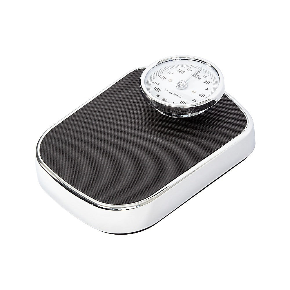 Hlpmedical medical style bathroom scales with large analogue dial, heavy-duty mechanical design for accurate weight measurement.