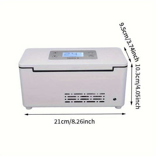 Hlpmedical insulin fridge box for car, portable USB cooler bag for storing medication outdoors and keeping insulin cool.