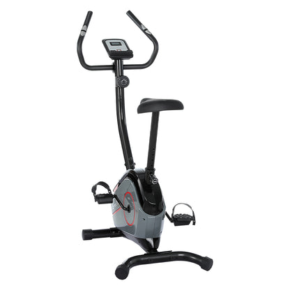 Everfit Magnetic Exercise Bike by Hlpmedical with 8 resistance levels, upright design, ideal for home gym cardio workouts.