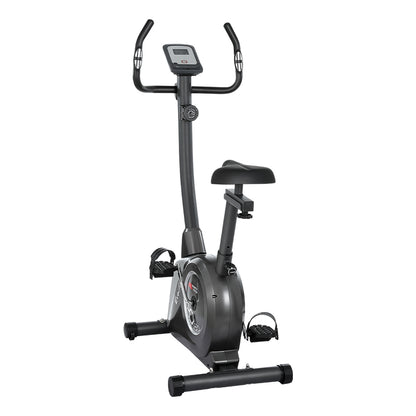 Everfit magnetic exercise bike by Hlpmedical, upright design for home gym cardio workouts with adjustable resistance.