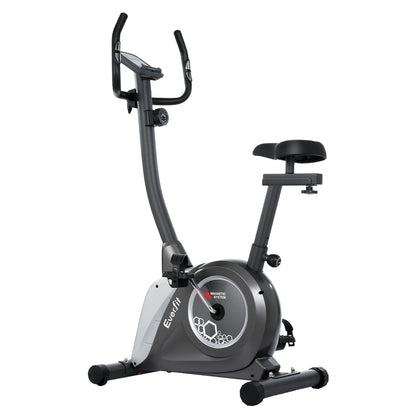 Everfit magnetic exercise bike by Hlpmedical, upright stationary bike for home gym cardio workouts.