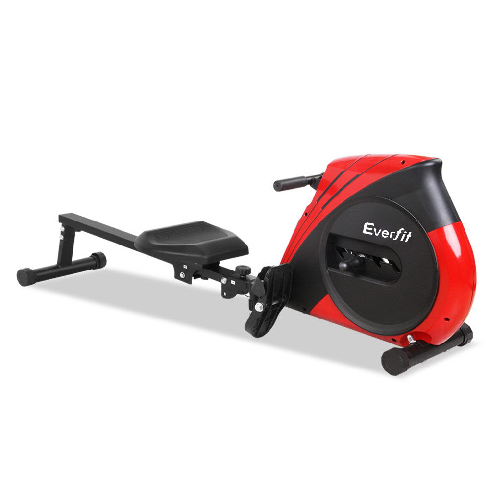 Everfit rowing machine by Hlpmedical with elastic rope resistance for home cardio and fitness workouts.