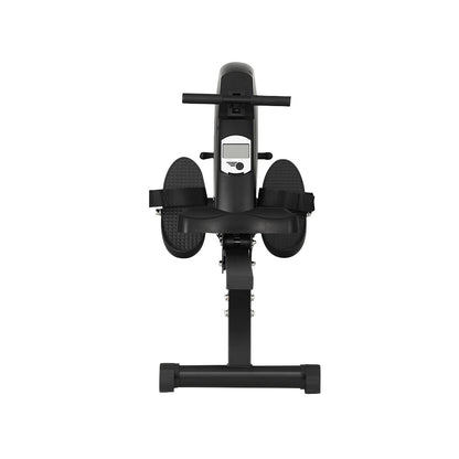 Everfit rowing machine with elastic rope resistance for home cardio workouts, black fitness equipment by Hlpmedical.