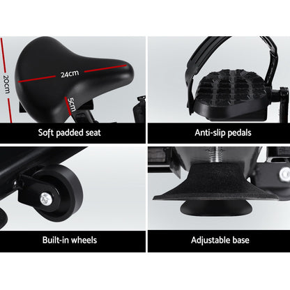 Everfit spin bike by Hlpmedical with adjustable flywheel for indoor cycling and home gym fitness.
