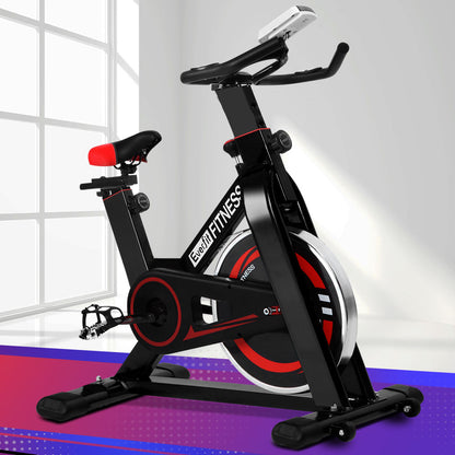Everfit spin bike exercise bike with flywheel, designed for indoor home gym cardio workouts by Hlpmedical.