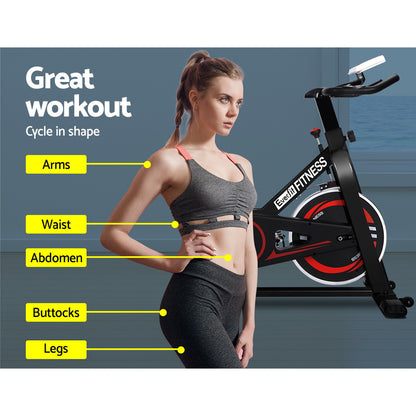 Hlpmedical Everfit Spin Bike with flywheel for indoor cycling and home gym cardio workouts.