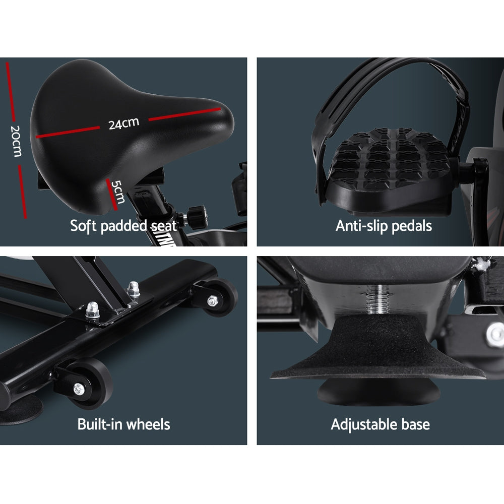 Hlpmedical Everfit Spin Bike with flywheel for home gym cycling workouts, exercise bike for fitness and cardio training.