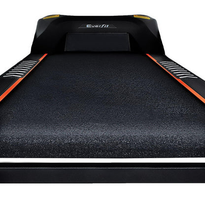 Everfit electric treadmill with auto incline, home gym fitness machine, 450mm running belt by Hlpmedical.