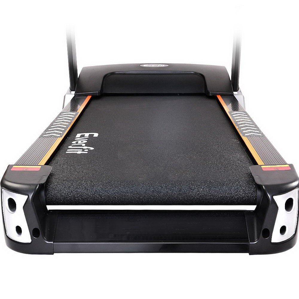 Everfit electric treadmill with auto incline, spring mechanism, suitable for home gym fitness exercise, by Hlpmedical.