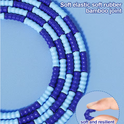 Set of 10 pink beaded jump ropes with adjustable segments, tangle-free design for kids and adults fitness exercises.
