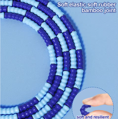 Set of 10 pink beaded jump ropes with adjustable segments, tangle-free design for kids and adults fitness exercises.