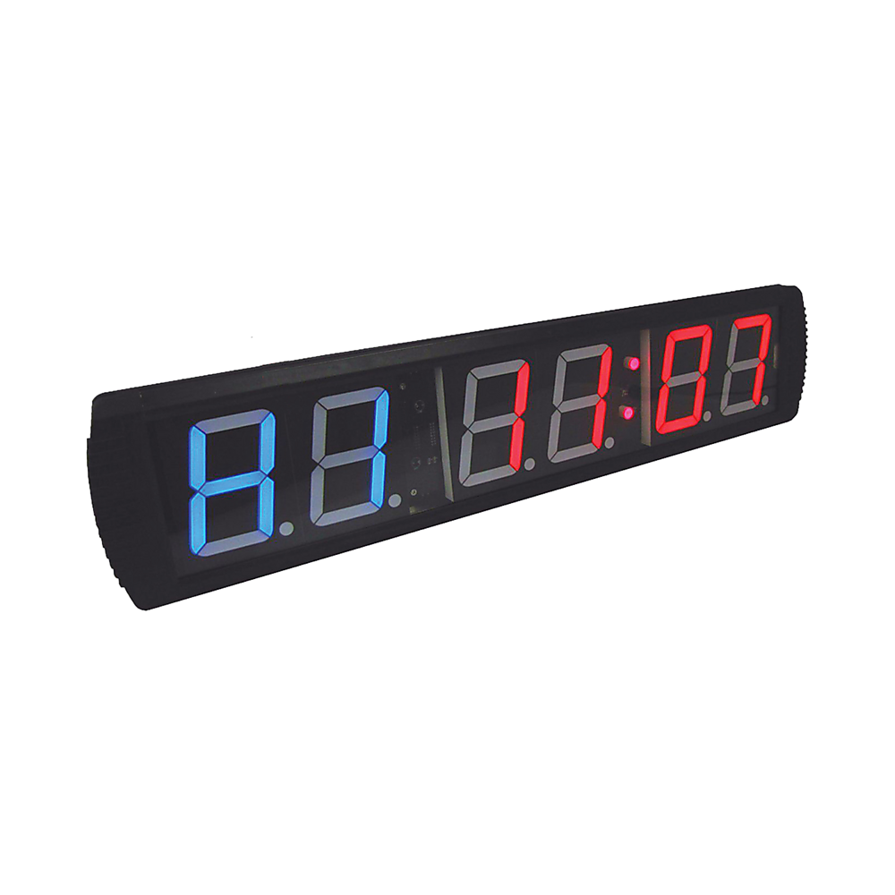 Hlpmedical 6-digit digital timer and LED gym clock for interval fitness training and workout tracking at the gym