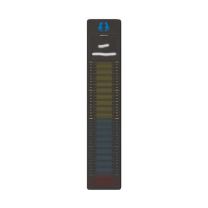 Hlpmedical jumping test fitness mat with measurement guide for exercise and gym training, non-slip surface and durable material.