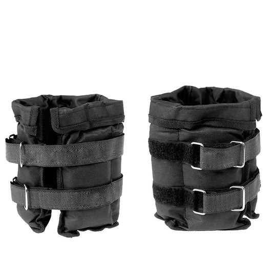 Hlpmedical Powertrain Sports adjustable 1kg ankle weights for gym, fitness, yoga, and wrist exercise, shown in the image.